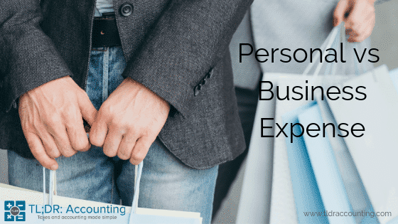 travel expenses business vs. personal