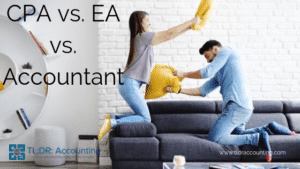 CPA vs EA vs Accountant