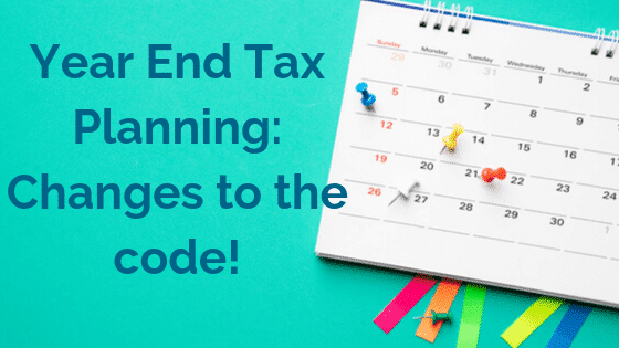 Year End Tax Planning