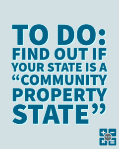 Community Property State for Taxes Married Filing Separately