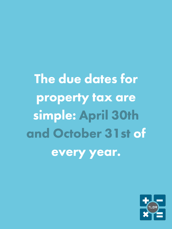 b&o tax due dates