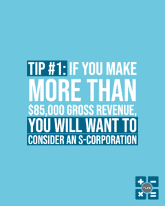 Accounting for s corp tip #1