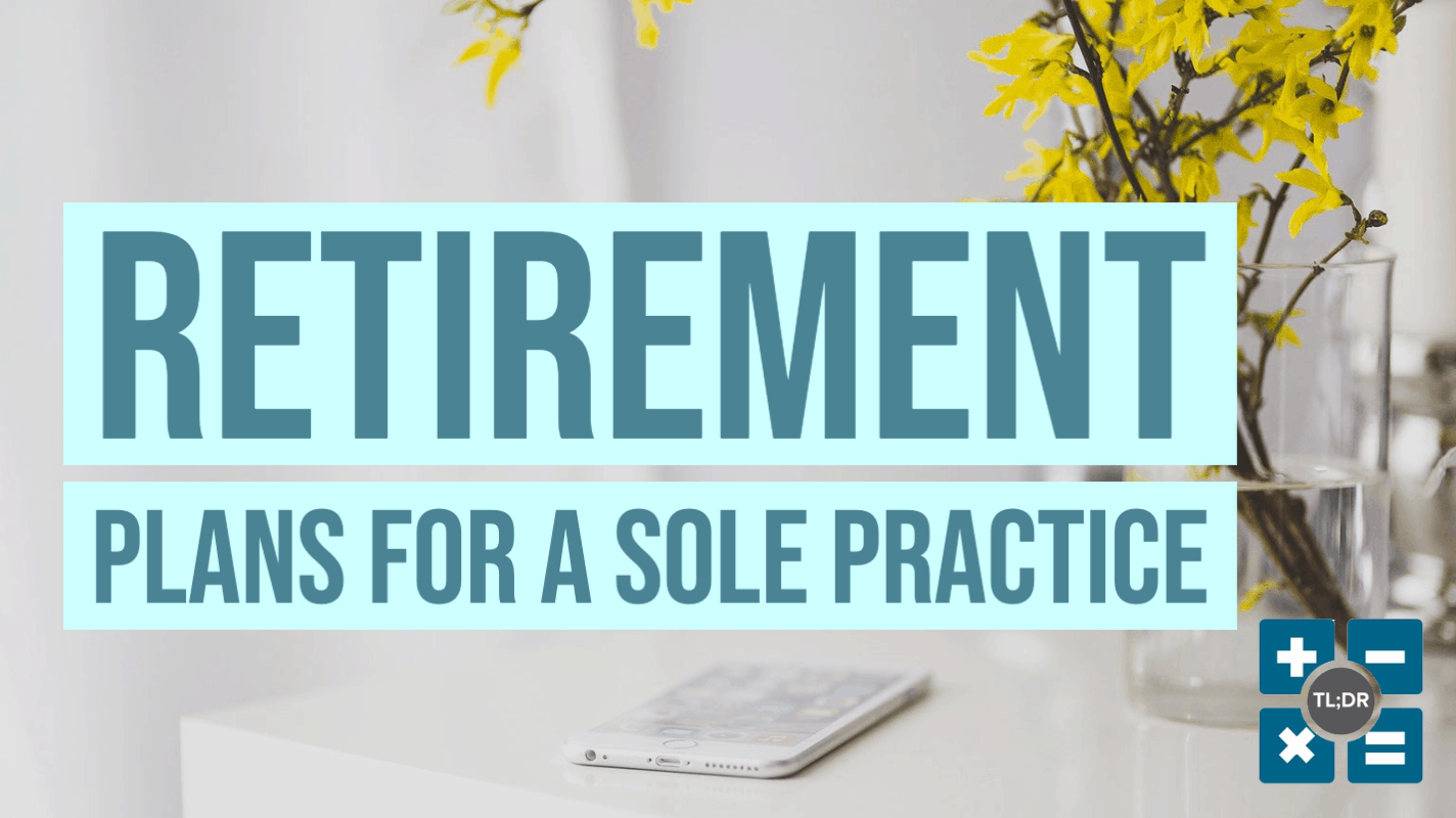 Retirement plans for solo business