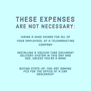 What are necessary business expenses?