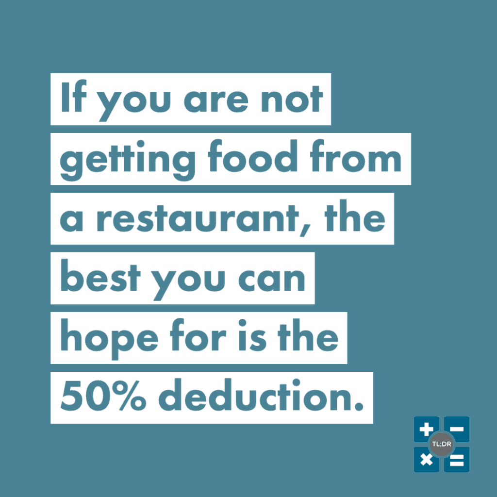 Your Guide to The Business Meal Deduction in 2021