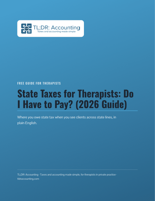 State Taxes for Therapists: Do I Have to Pay? cover
